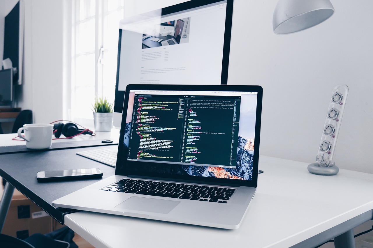 Developer working